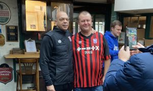 Knud har set Town-Norwich 19 gange – de fleste fra Norwich-afsnittet